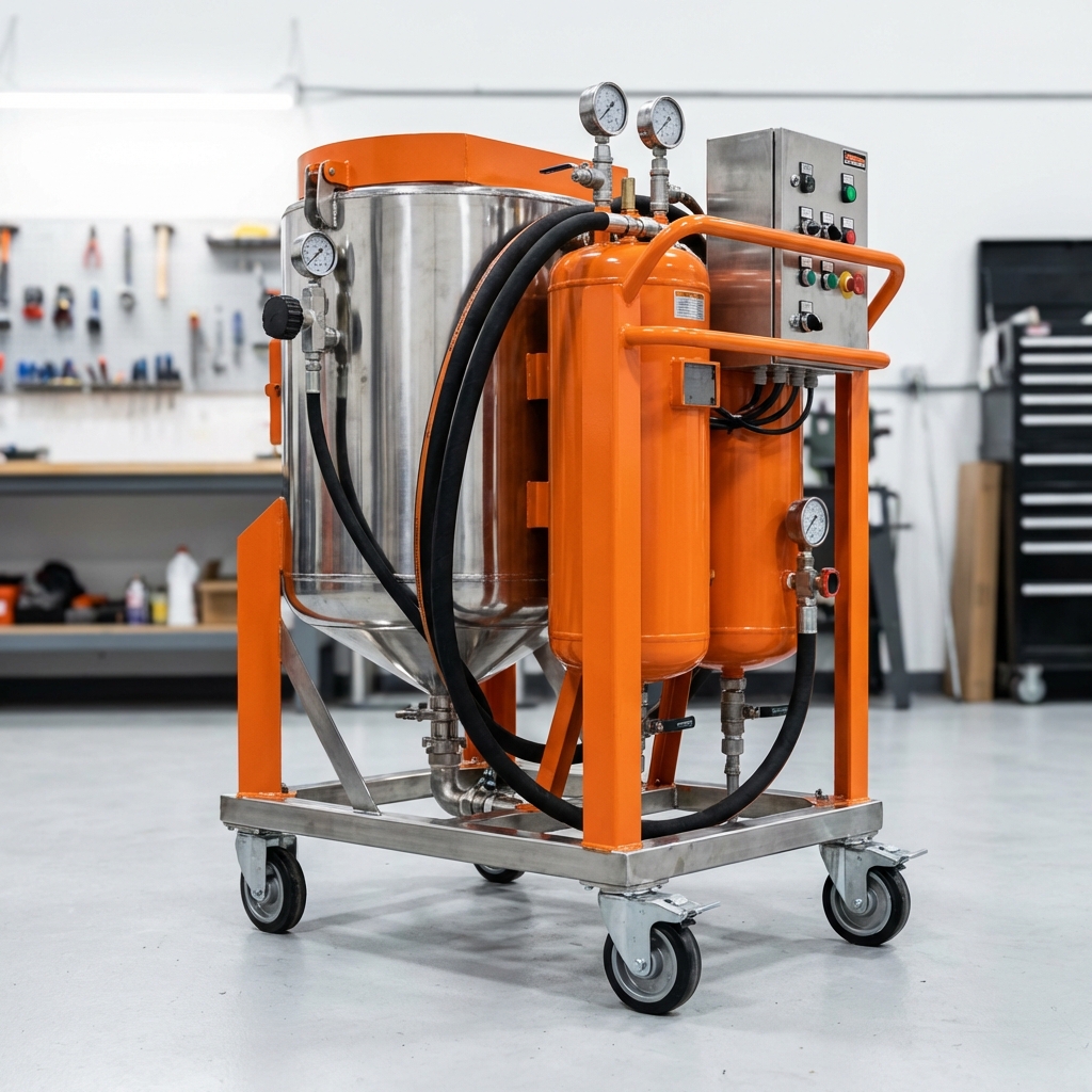 KikiBlast Pro Industriemaschine